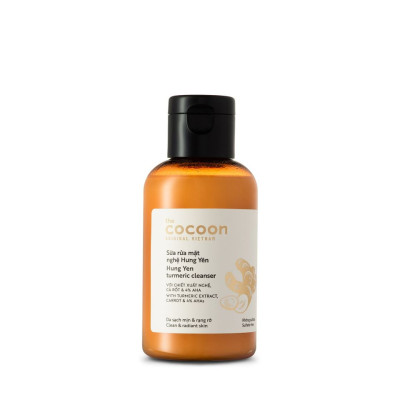 Sữa rửa mặt nghệ Hưng Yên Cocoon 140ml sáng mịn da thuần chay