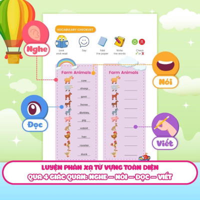 Sách - Quick Quick Học Nhanh Toàn Diện Từ Vựng Tiếng Anh Theo Chủ Đề Lớp 3 - Megabook