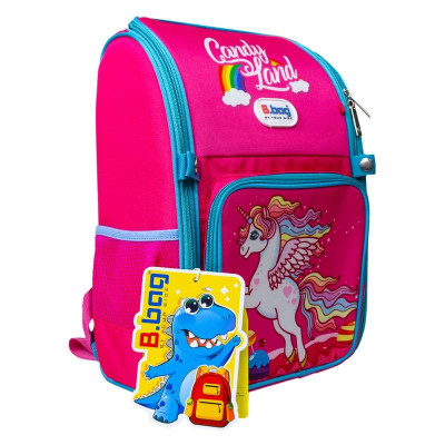 Balo B.bag Chống Gù Adventure Box-Candy Land B-12-117 Hồng