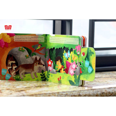 Sách Chuyển Động - First Explorers - Night Animals - Động Vật Ban Đêm