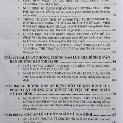Sách Hướng Dẫn Áp Dụng Pháp Luật Trong Giải Quyết Vụ Việc Về Hôn Nhân Và Gia Đình (V2423D)
