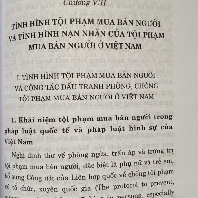 Nạn Nhân Học : Một Số Vấn Đề Lý Luận Và Thực Tiễn 