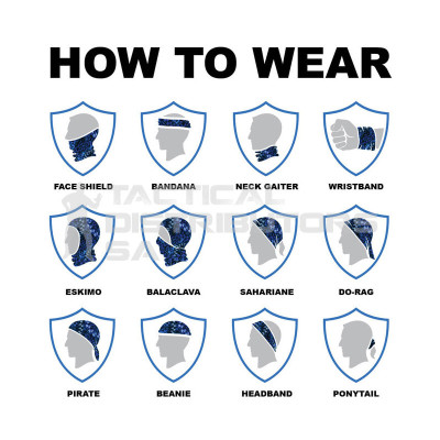 Khăn turban ống cotton tube co giãn 9 kiểu dùng có video hướng dẫn