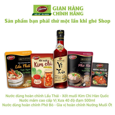 Gia Vị Hủ Tiếu Nam Vang Barona 80g tươi ngon chuẩn vị không cần nêm nếm