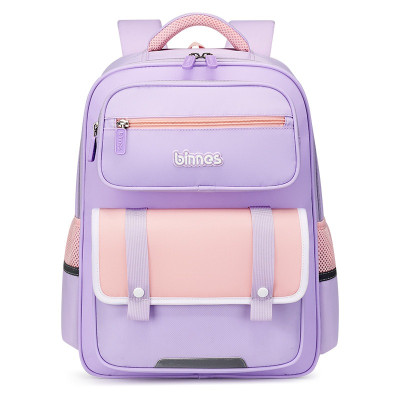 BINBES - BNS-6051L Balo học sinh Cấp 1 siêu nhẹ, chống gù, chống thấm nước(KT 39x29x15cm), cặp sách học sinh chính hãng