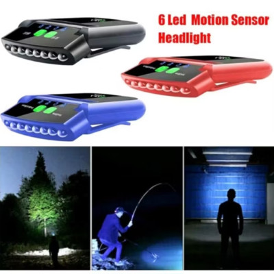 ĐÈN LED KẸP MŨ ĐỘI ĐẦU SẠC ĐIỆN THUẬN TIỆN