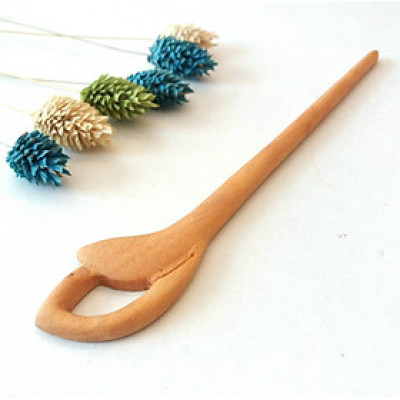 TRÂM CÀI TÓC GỖ SIMPLE 3