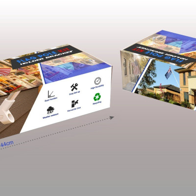 Bộ sản phẩm giá treo cờ A1