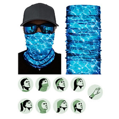 Khăn turban ống cotton tube co giãn 9 kiểu dùng có video hướng dẫn