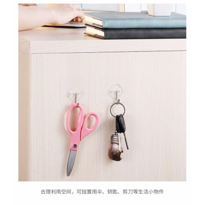 SET 5 Móc Dán Tường Trong Suốt, Treo Đồ Tiện Dụng, Móc Treo Đa Năng, Dính Tường Siêu Dính, Giá Rẻ. TakyHome 2213Set5