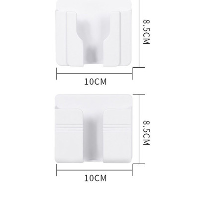 Giá, Kệ Dán Tường Để Sạc điện thoại, Remote Đồ Dùng Giá Đỡ Sạc Điện Thoại Có Móc Treo Giữ Dây Điện