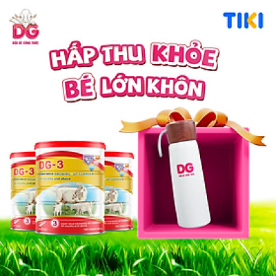 [Tặng Bình Giữ Nhiệt] CB 3 Lon Sữa Dê Công Thức DG-3 400g (HSD 10/2025)