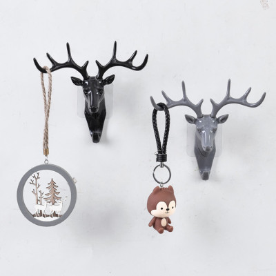 Móc Dán Tường Tường Treo Đồ Hình Hươu ( Màu ngẫu nhiên ) - Chính Hãng 