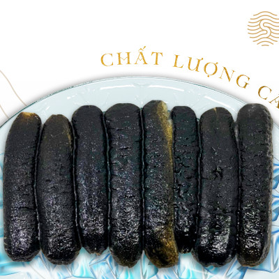 Hải Sâm Cát Supper VIP Làm Sạch & Cấp Đông  (Túi 2 con) - Giàu Collage Type 1, Trẻ Hóa Làn Da, Phục Hồi Vết Thương Nhanh