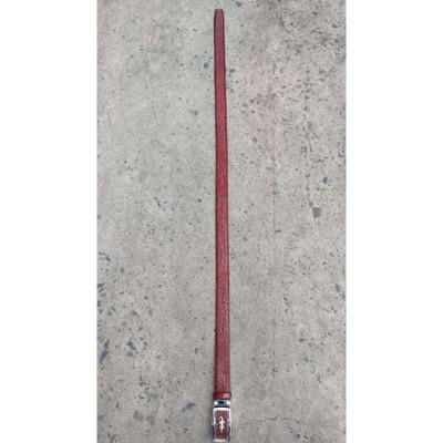 Thắt lưng da cá sấu bông hông mềm dễ sử dụng! TS120B (mặt bạc)