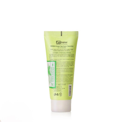 Sữa Rửa Mặt Tinh Chất Trà Xanh sạch nhờn ngừa mụn Benew Green Tea Foam Cleansing Hàn Quốc (100ml) – Hàng Chính Hãng