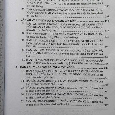 Sách Hướng Dẫn Áp Dụng Pháp Luật Trong Giải Quyết Vụ Việc Về Hôn Nhân Và Gia Đình (V2423D)