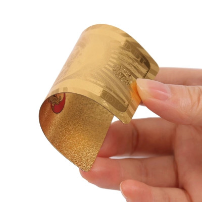 Bộ Bài Tây Mạ Vàng 24K Cao Cấp - Bài Tây 52 Lá, Chống gãy, Chống Thấm, Rẻ - Đồ Chơi Giải Trí