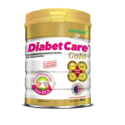 Combo 4Hộp Sữa Bột Diabet Care Gold 900g – Giải Pháp Dinh Dưỡng Cho Người Tiểu Đường