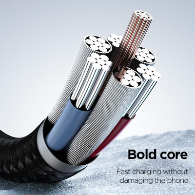 Cáp Sạc Nhanh Pisen Quick Platinum USB-C (C-C) PD 60W 1m