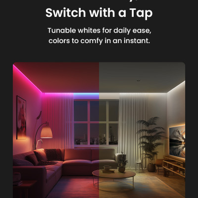[NEW 2024] Đèn led dây trang trí thông minh Yeelight Obsid RGBIC - Hỗ trợ Matter, Homekit - NK Chính Hãng