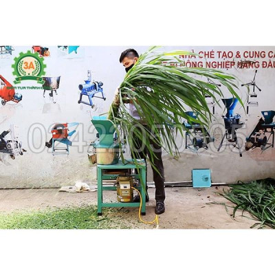 Máy băm nghiền đa năng 3A1,5Kw (Động cơ rời) - Băm nhỏ, nghiền nát, nghiền bột - Băm nghiền cỏ voi, ốc cua, ngô đậu
