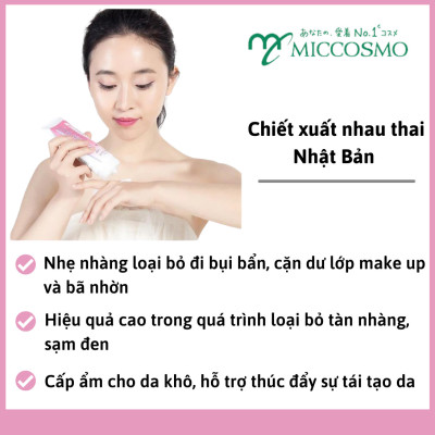 [DƯỠNG TRẮNG CHUYÊN SÂU] Combo Bộ Dưỡng Da Trắng Mịn Nhau Thai Nhật Bản MICCOSMO White Label (Sữa Rửa Mặt 110g + Nước Hoa Hồng 180ml) (CB01)