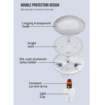 BÓNG ĐÈN LED DẸP 60W 6500K AKKO STAR 54743- HÀNG CHÍNH HÃNG