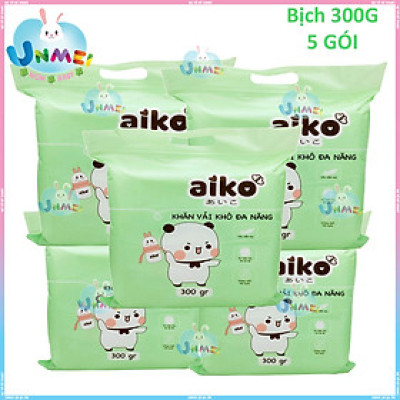 [COMBO 6 GÓI] KHĂN VẢI KHÔ ĐA NĂNG AIKO 270 TỜ/ GÓI
