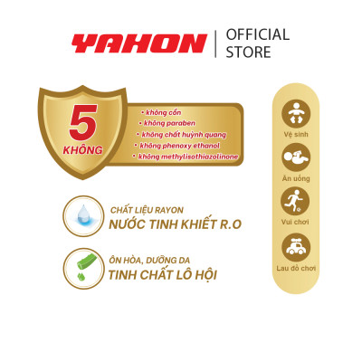 Thùng Khăn Ướt Em Bé NUNA Không Mùi 100 Miếng/Bao, 24 Bao/Thùng