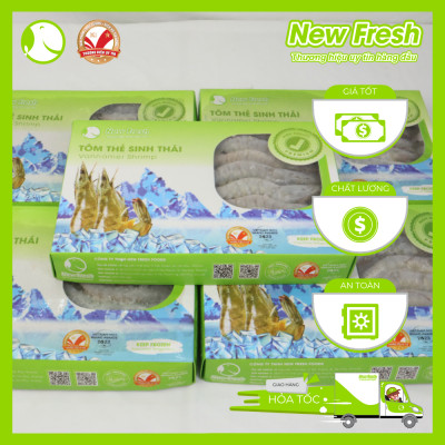 [GIAO NHANH HCM]  Tôm Thẻ Sinh Thái Hữu Cơ Nguyên Con - Hộp 1Kg