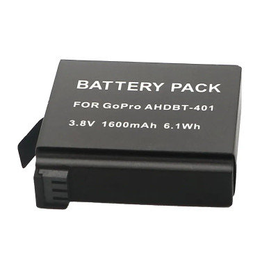 Pin Dành Cho Máy Ảnh GO PRO HERO 4 1600mAh 3.8V AHDBT-401 - Hàng Nhập Khẩu