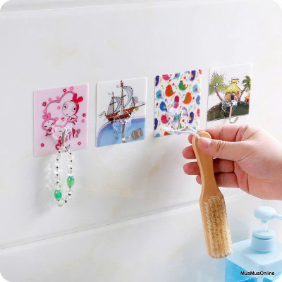 [Combo 10] Móc Dán Tường 3D Hình dễ thương – Chịu Lực Tốt – Siêu Dính