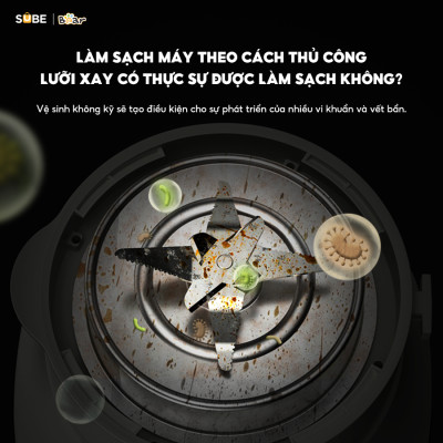 Máy Làm Sữa Hạt BEAR Đa Năng 1.75L Máy Xay Nấu Đa Năng Máy Xay Sinh Tố Máy Xay Hạt Nhuyễn Mịn Chống Ồn Tốt SB-SH17V - Hàng Chính Hãng