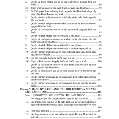 Chỉ Dẫn Áp Dụng Luật Dược sđ, bs 2024 – Những Quy Định Mới Về Hành Nghề, Kinh Doanh, Đăng Ký, Lưu Hành, Thu Hồi Thuốc, Nguyên Liệu Làm Thuốc Và Quản Lý Giá Thuốc (V2551T)