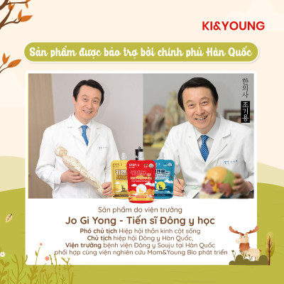 Gạc hươu non/Nước nhung hươu cao cấp Ki&Young cho trẻ từ 1 tuổi - ALADDINVINA