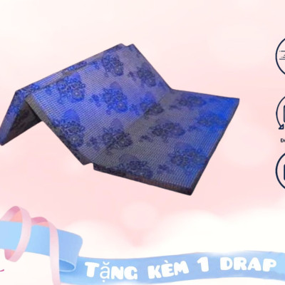 Nệm Gòn Galaxy Cao Cấp Gấp 3 Dày 5cm Đủ Size ( Giao Màu Ngẫu Nhiên )