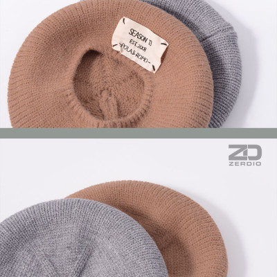 Mũ Nồi Nữ, Nón Beret Phong Cách Retro Hàn Quốc Trẻ Trung MNN022