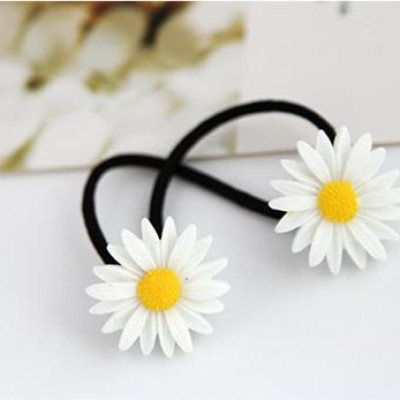 Set 5 dây buộc tóc và cặp tóc Hoa cúc