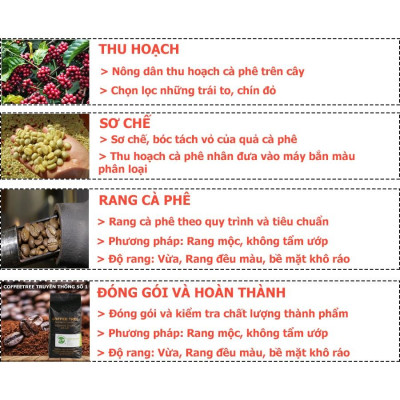 Cà Phê Bột Robusta Buôn Mê Thuột Nguyên Chất 100% - CoffeeTree - 1Kg - Hương Thơm Nhẹ - Vị Đắng Vừa - Hậu Vị Ngọt