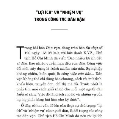 Di Sản Hồ Chí Minh - Học Và Làm Theo Bác