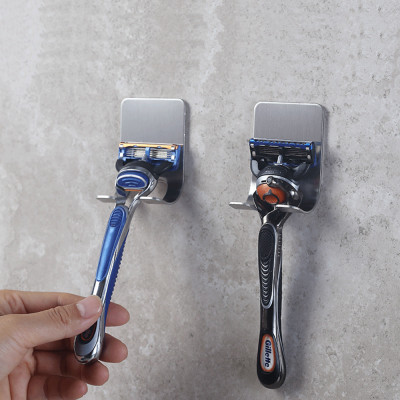 Móc Inox Gán Tường, Móc Dán Tường Treo Dao Cạo Râu Cho Phòng Tắm, Miếng Dán 3M Siêu Dính, Tiện Dụng. TakyHome 2011