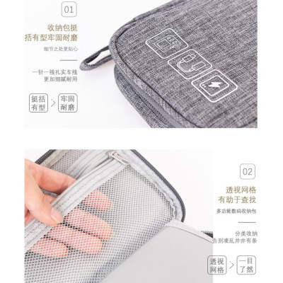 Túi Đựng Phụ Kiện Công Nghệ Có Quai Cầm, Chống Nước, - Hàng Chính Hãng dododios