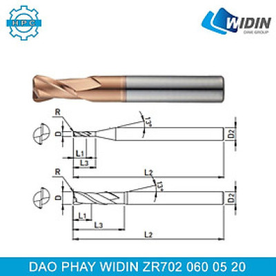 Dao phay Widin ZR702 060 05 20