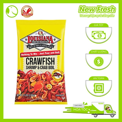 [GIAO NHANH HCM] Bột Gia Vị Mỹ Louisiana Crawfish Shrimp & Crab Boil chuyên dùng cho gia vị hải sản - Gói 2.04Kg