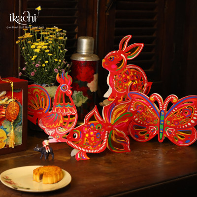 Lồng đèn Trung Thu - Lồng đèn trang trí "Ký ức tuổi thơ" hình Cá siêu to