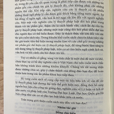 Các lý thuyết pháp luật đương đại trên thế giới