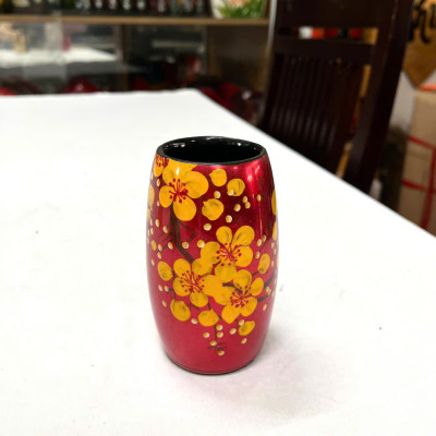 Ống Gỗ Cắm Bút Sơn Mài Cao Cấp Thanh Bình Lê để cắm bút, trang trí bàn, kệ văn phòng, quà tặng ý nghĩa