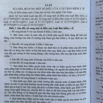 Sách Hệ Thống Toàn Văn 18 Văn Bản Luật được thông qua tại Kỳ họp thứ 8, Quốc hội khóa 15 (V2552T)