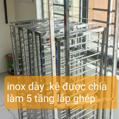 kệ để đồ nhà bếp inox dày kt c 130. d104 .s40 